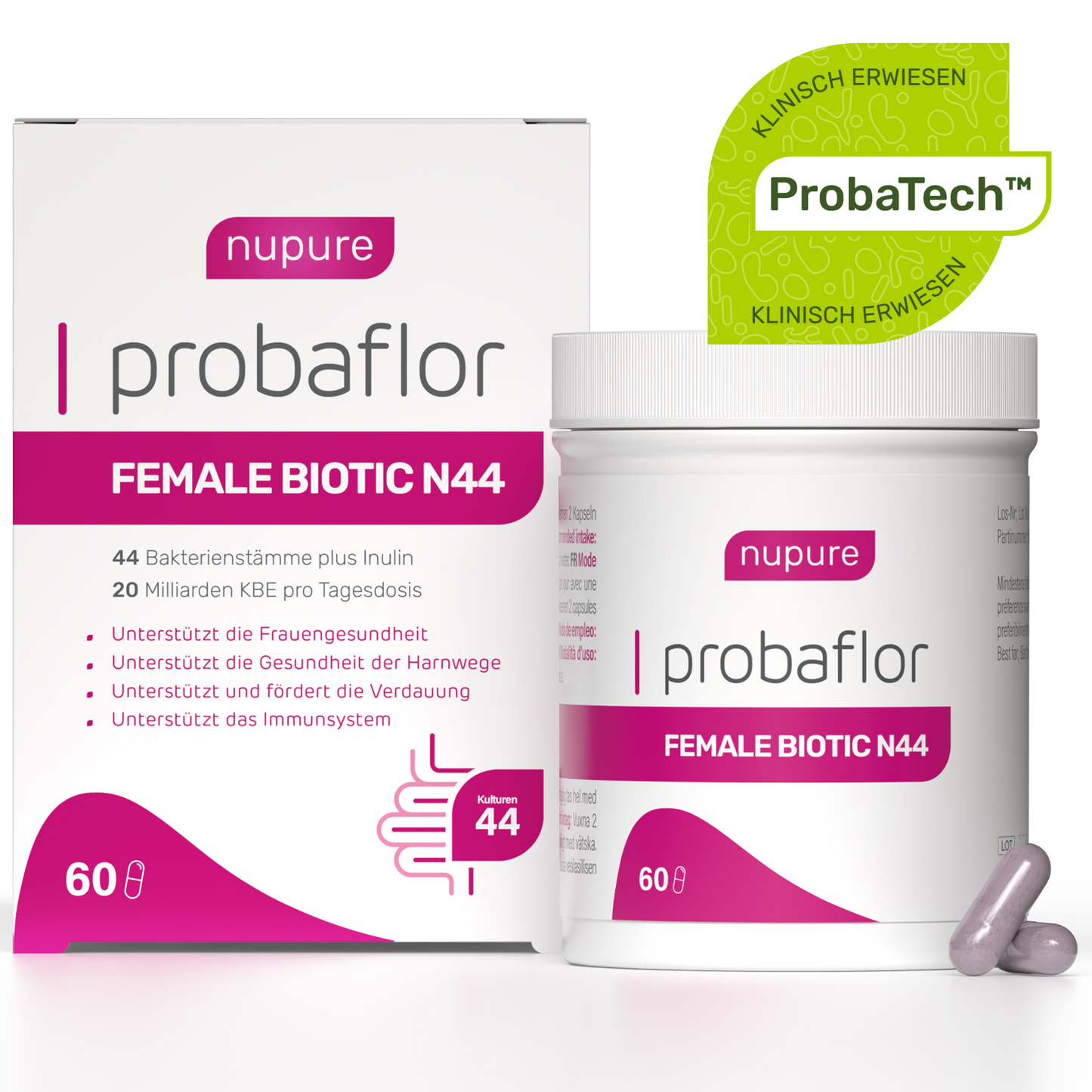 Probaflor female biotic N44 - 3 Packungen