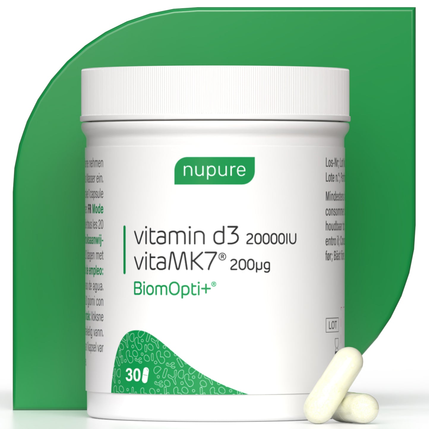 BiomOpti+® Vitamin D3 20000 + vitamink2® 200