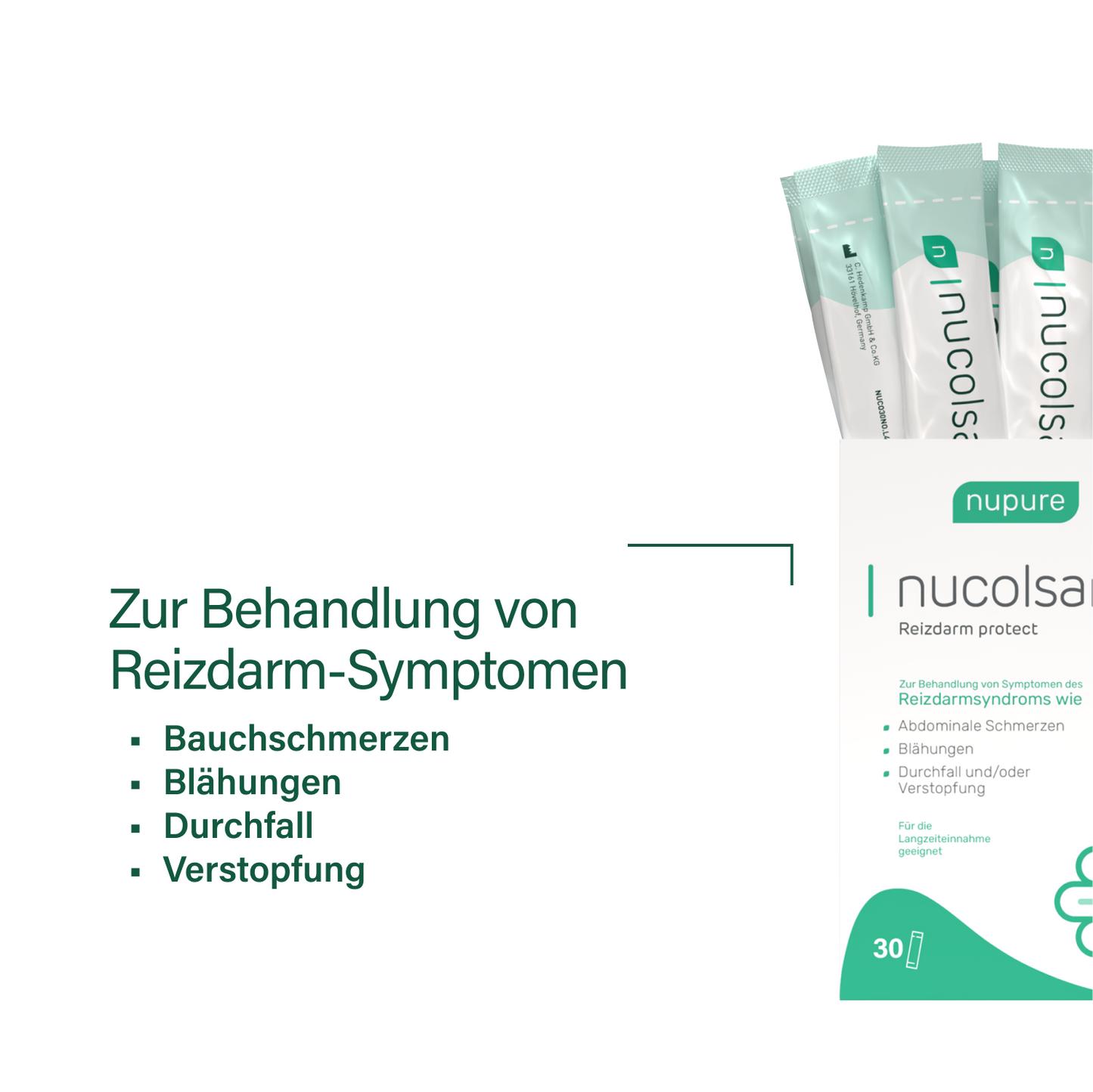 nucolsan Reizdarm protect - 3 Packungen