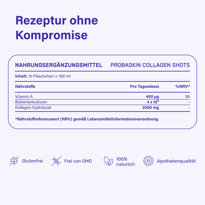 Probaskin shots - 6 Packungen