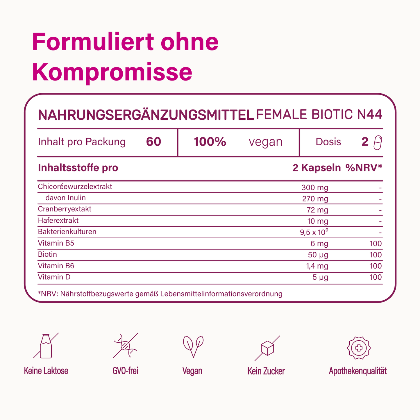 Probaflor female biotic N44